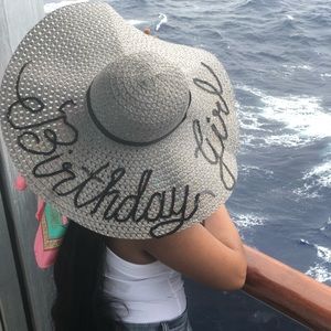 Birthday Girl Beach Hat